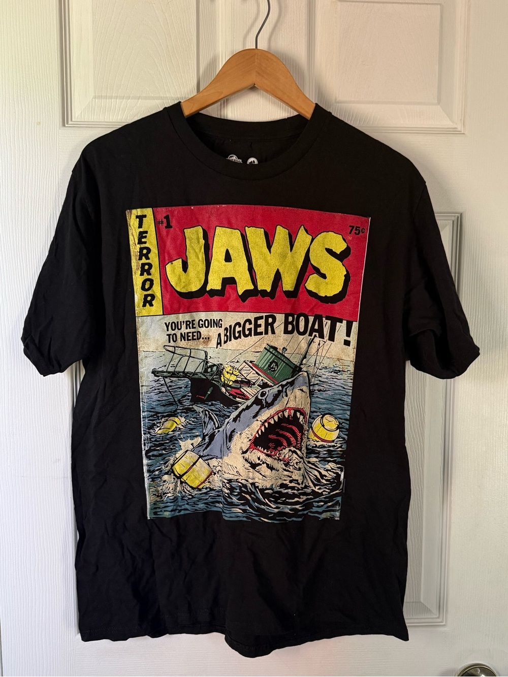 Jaws Graphic Tee - Black